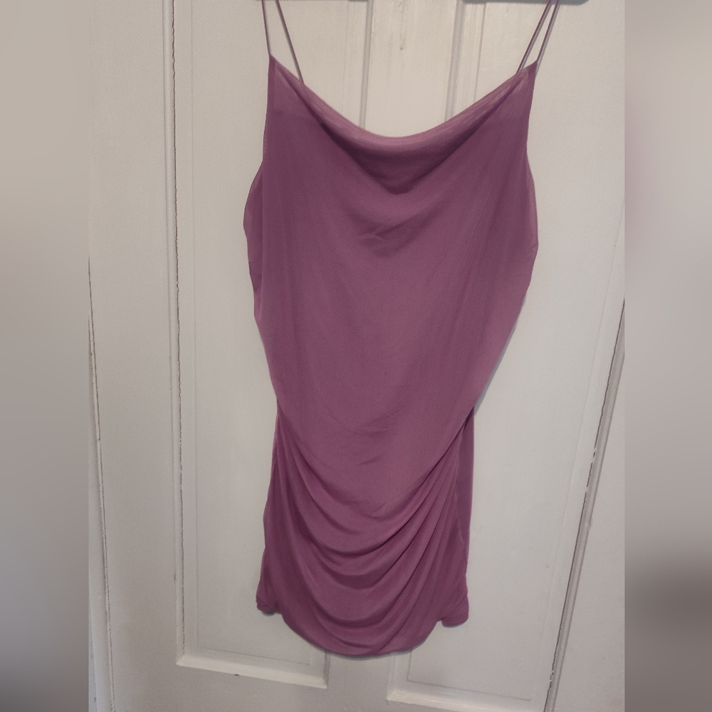 Wild Fable Lavender Minidress With Spaghetti Straps